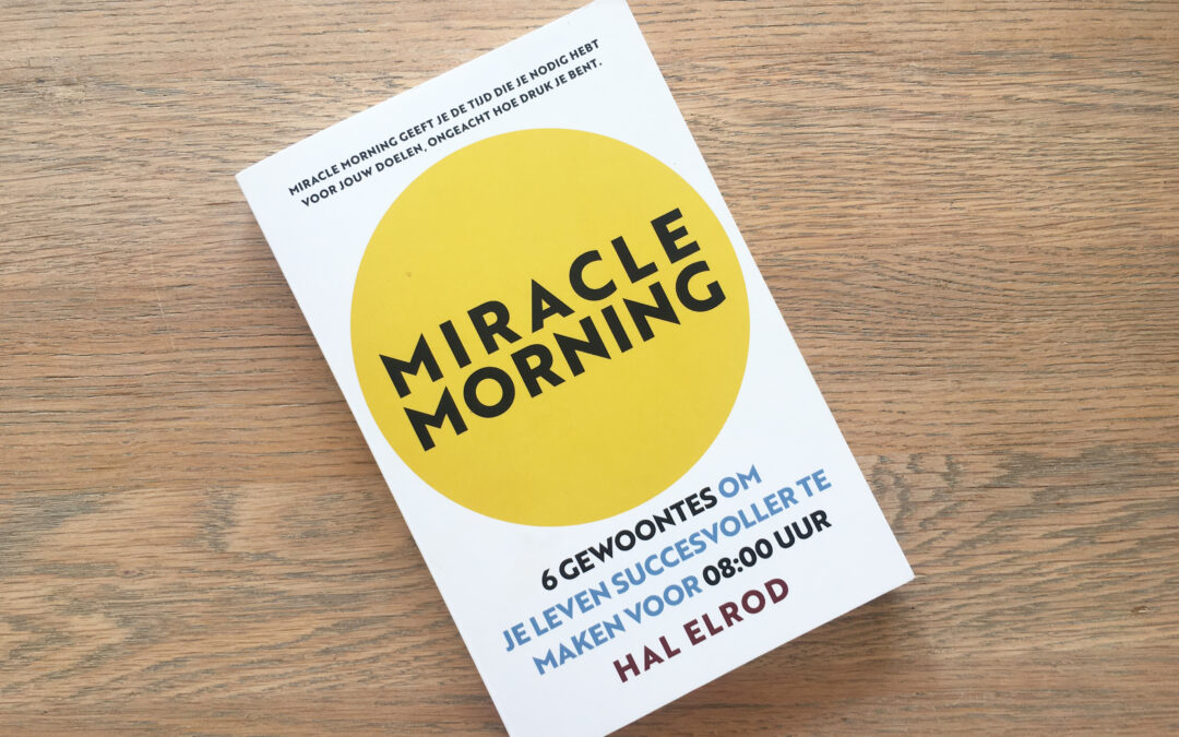 Boekentip voor zzp-ers Miracle Morning