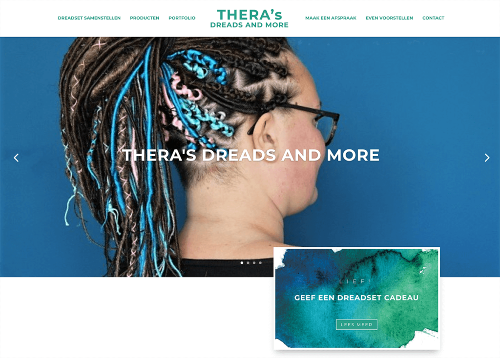 Website Thera's dreads and more