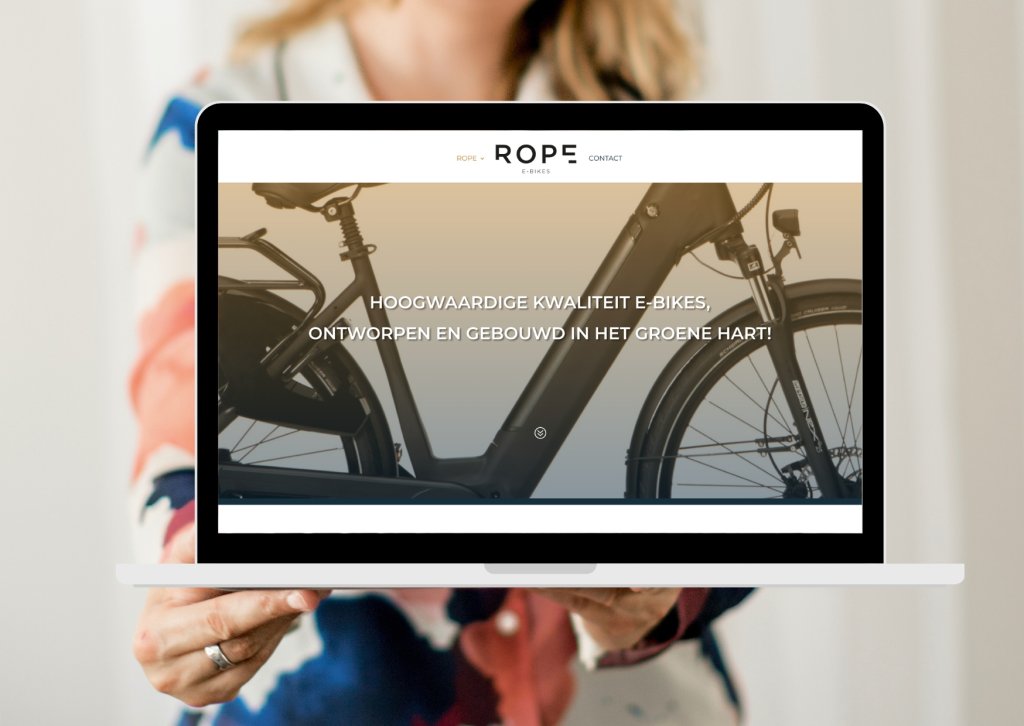 Wordpress Website voor Rope E-bikes