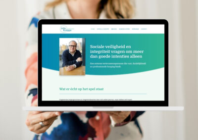 WordPress website Jelle Knüppe extern vertrouwenspersoon Driebergen